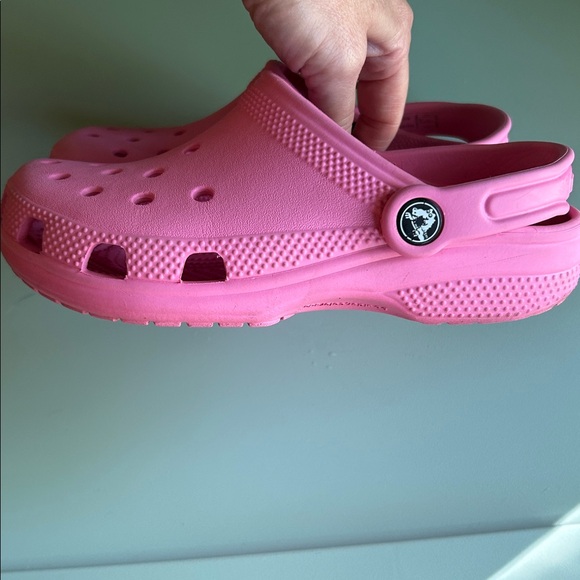 CROCS Kids Pink Sandals size J2 - Picture 2 of 3